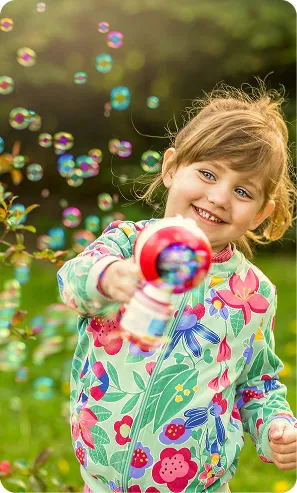 Reklama - bańki pełne radości